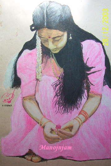 'A Malayalee Girl'

One of my Paintings!